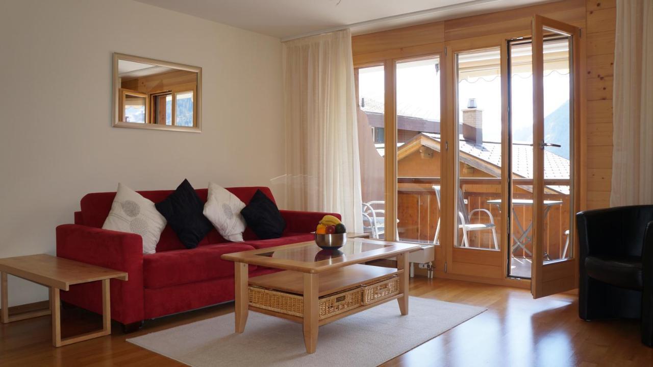 Chalet Bella Vista 3 Apartment Wengen Luaran gambar